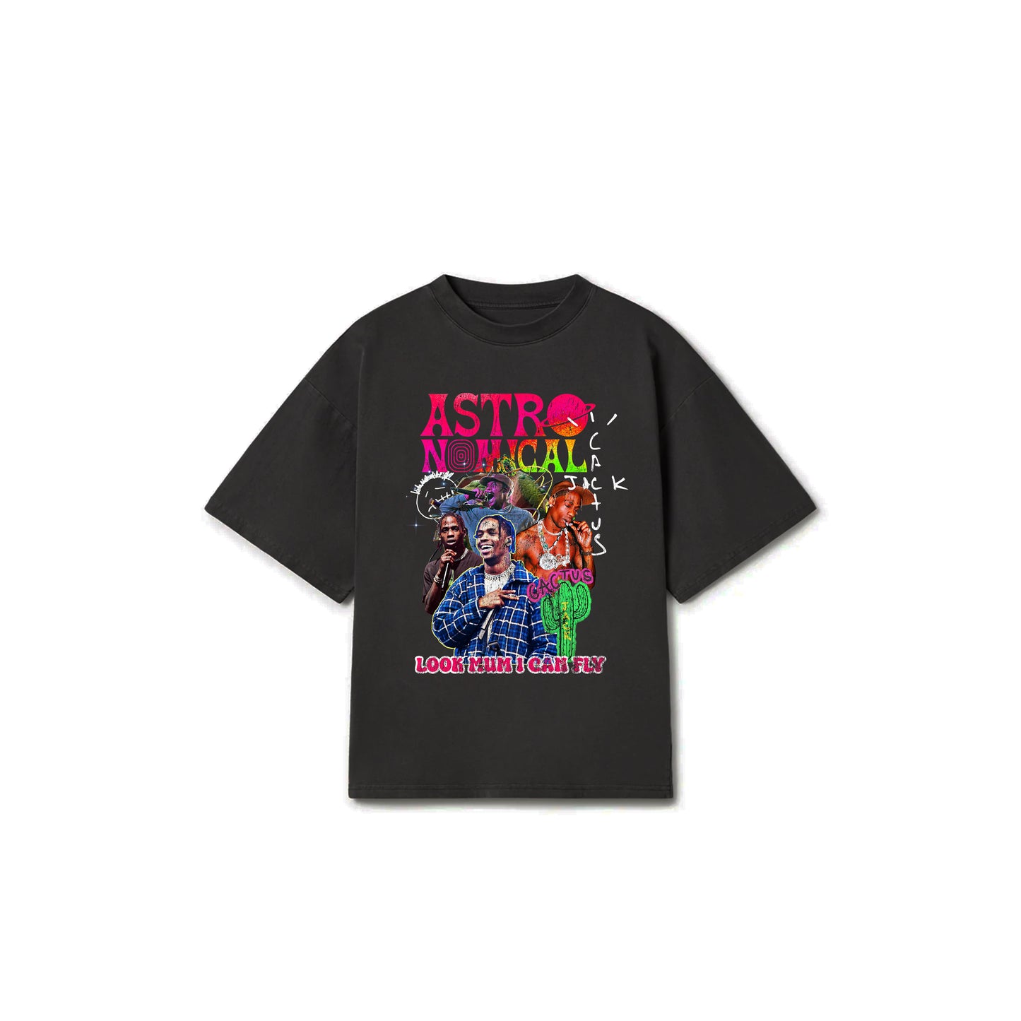 Astro World Vintage Boxy Tshirt