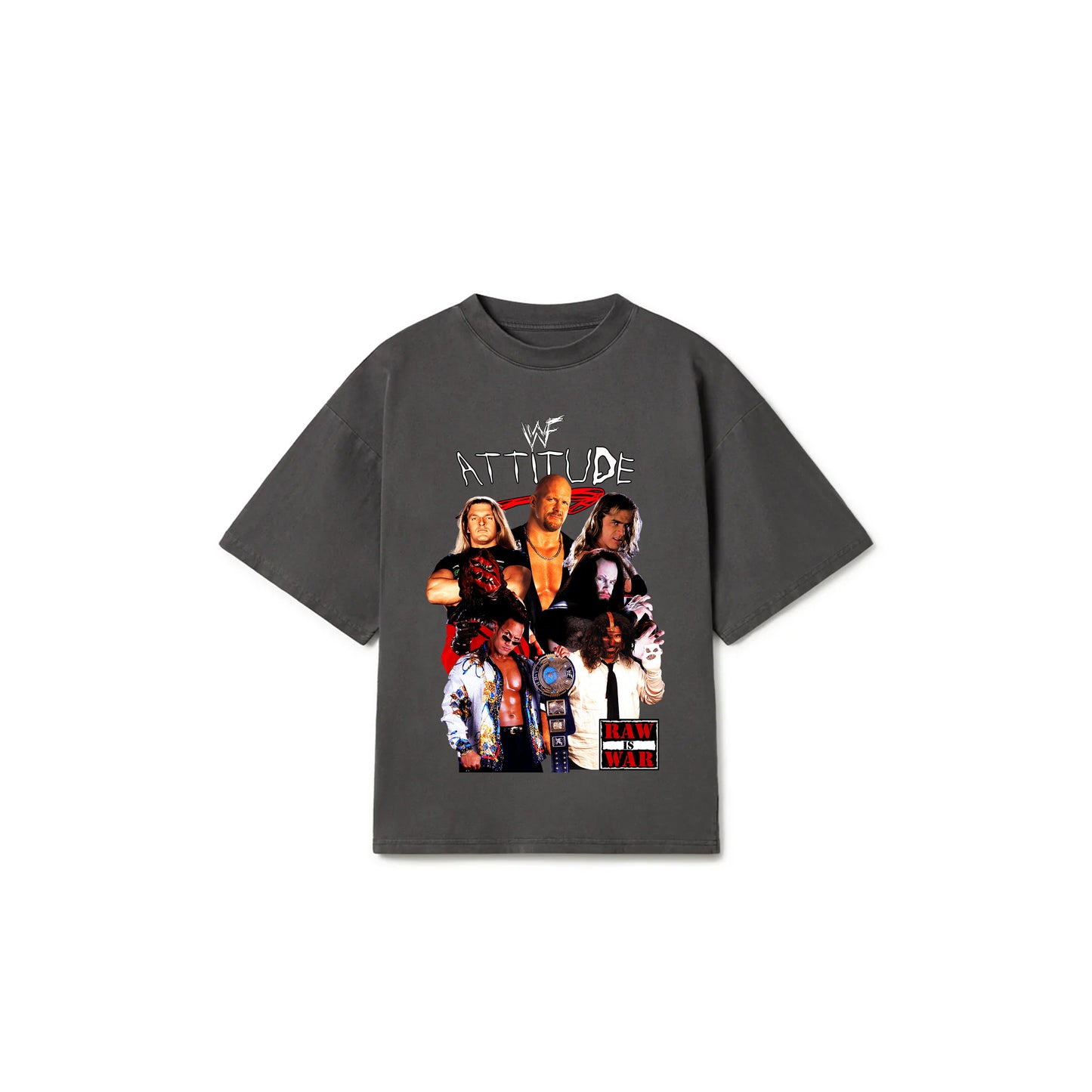 Attitude Era Vintage Boxy Tshirt (